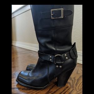Harley Davidson Boots with heel - Size 7